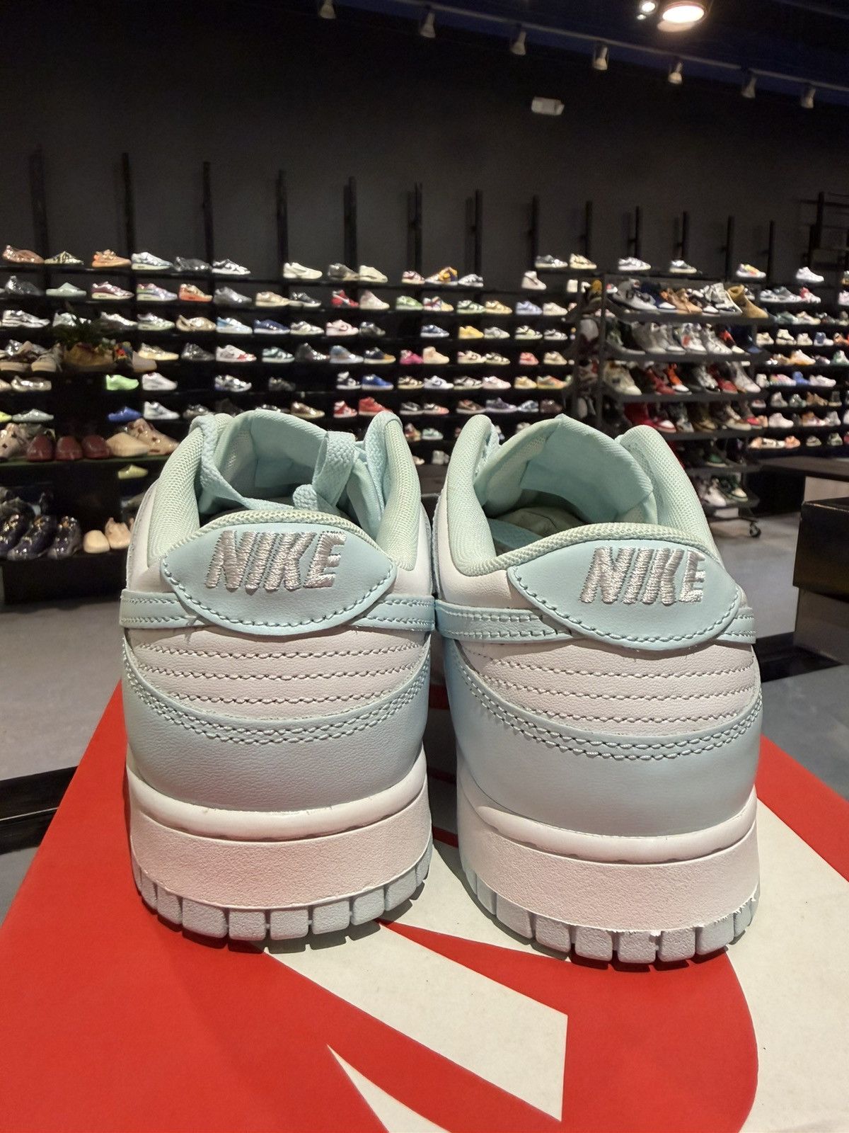 Nike Size 9.5 - Nike Dunk Low Glacier Blue Size US 9.5 / EU 42-43 - 4 Thumbnail