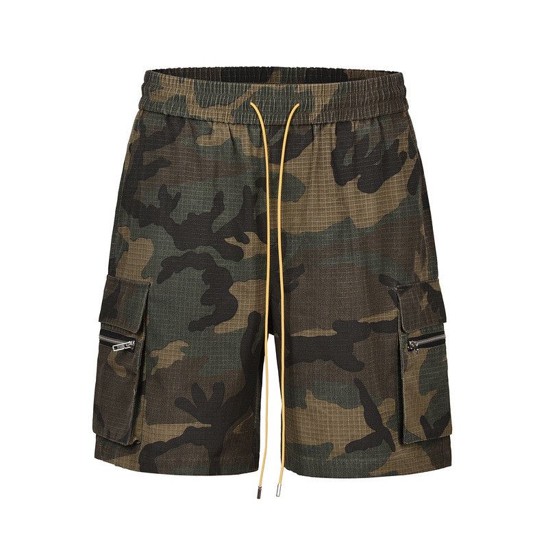 Japanese Brand × Vintage Denim Shorts Large Pocket Camouflage Workwear Size US 31 - 4 Thumbnail