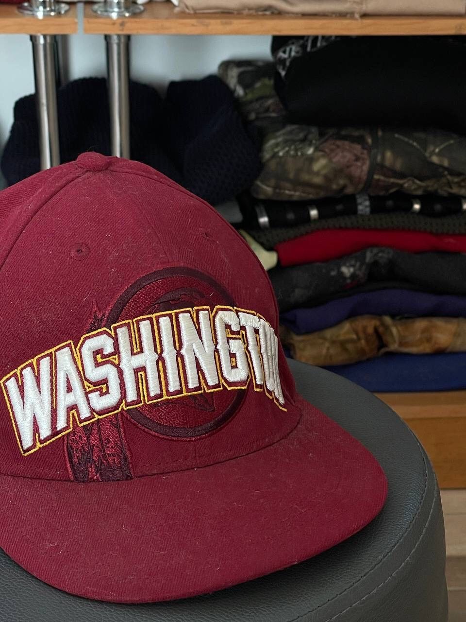 NFL × Vintage Vintage Washington Redskins Logo Cap Hat Snapback Size ONE SIZE - 3 Thumbnail