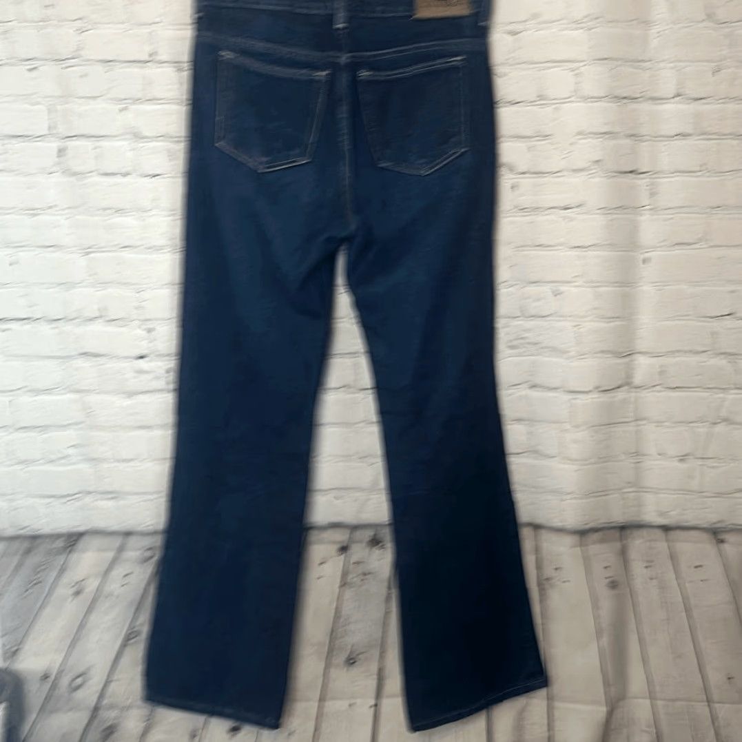 Nautica Nautica Womens Jeans Flare Dark Wash 100% Cotton Size 10/31 Blue Womens, Regular, Jeans, Flared, 10, Dark Wash, Cotton, Nautica Size 32" / US 10 / IT 46 - 6 Thumbnail