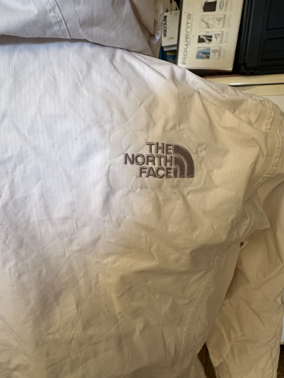 The North Face The North Face Hoodie Jacket Women's Small Hyvent Off White Size S / US 4 / IT 40 - 5 Thumbnail