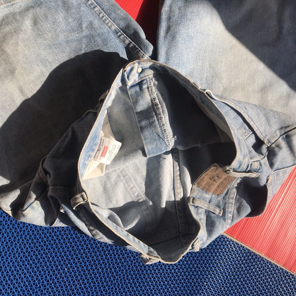 Hysteric Glamour × Vintage × Wrangler Vintage Wrangler Jeans Short Pants Jeans Baggy And loose fit Size US 36 / EU 52 - 19 Thumbnail