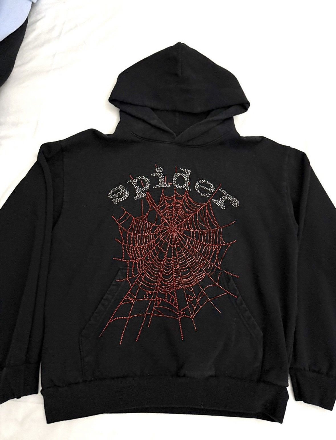 トップス sp5der X 999Club Juice Wrld Hoodie M 999 Club × Sp5der × Young Thug 🌎 Juice WRLD x Sp5der 🕷 999 x 555