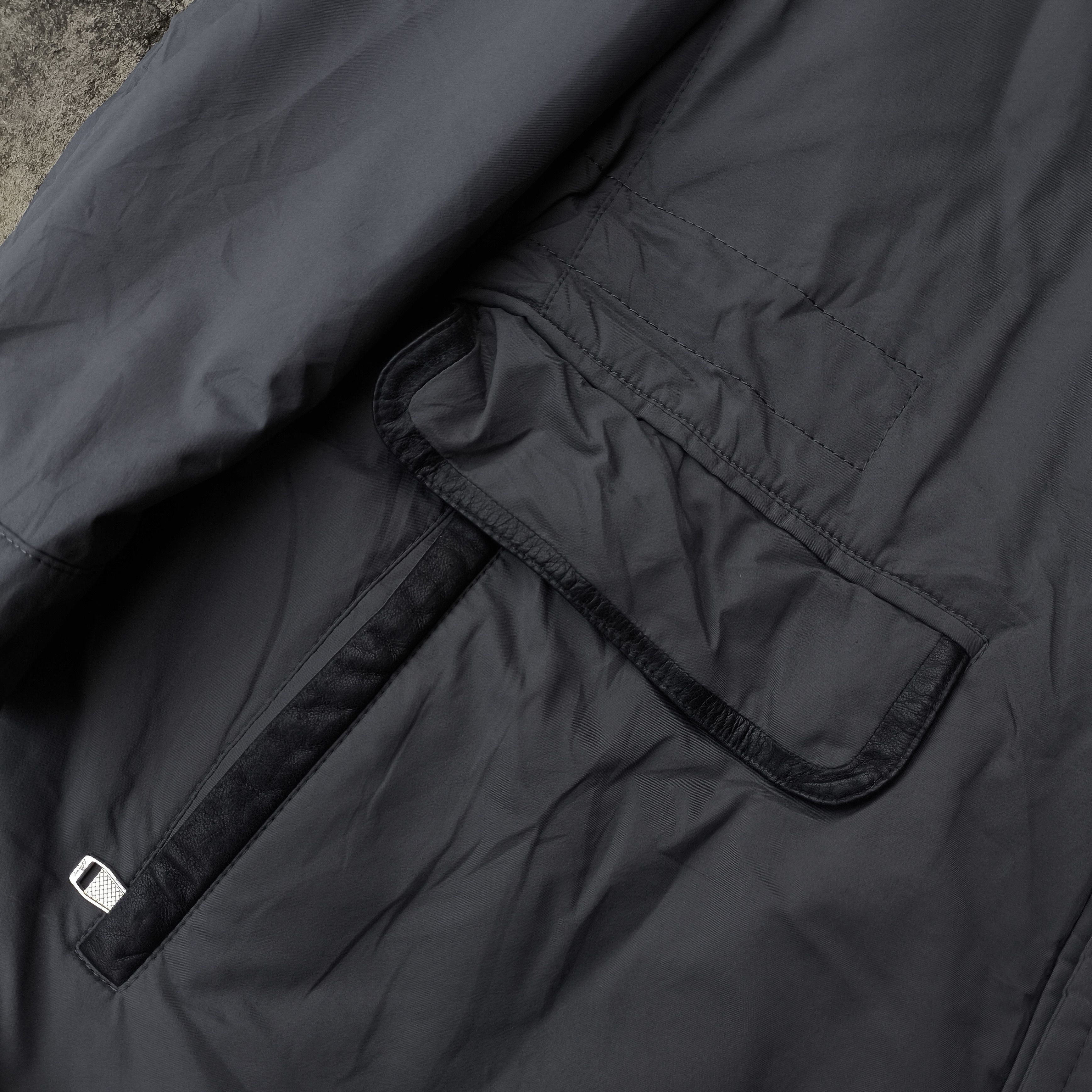 Brioni brioni polamyde jacket w/ leather hidden hoodie Size US L / EU 52-54 / 3 - 4 Thumbnail