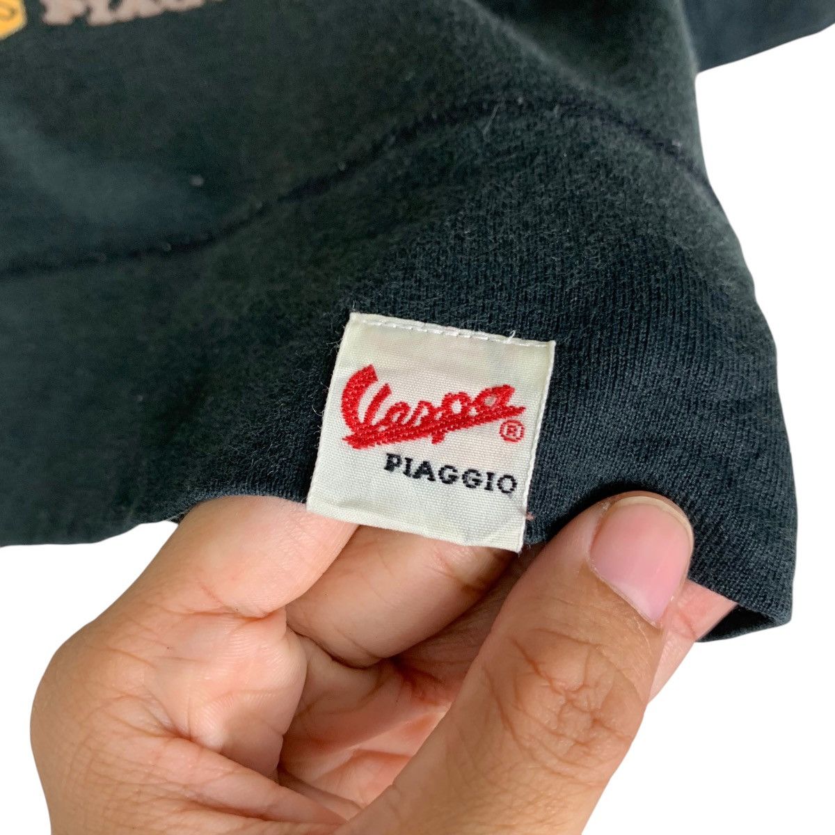 Japanese Brand VESPA PIAGGIO Graphics Printed Big Logo 3Q Sweater #1516-C68 Size S / US 4 / IT 40 - 11 Thumbnail