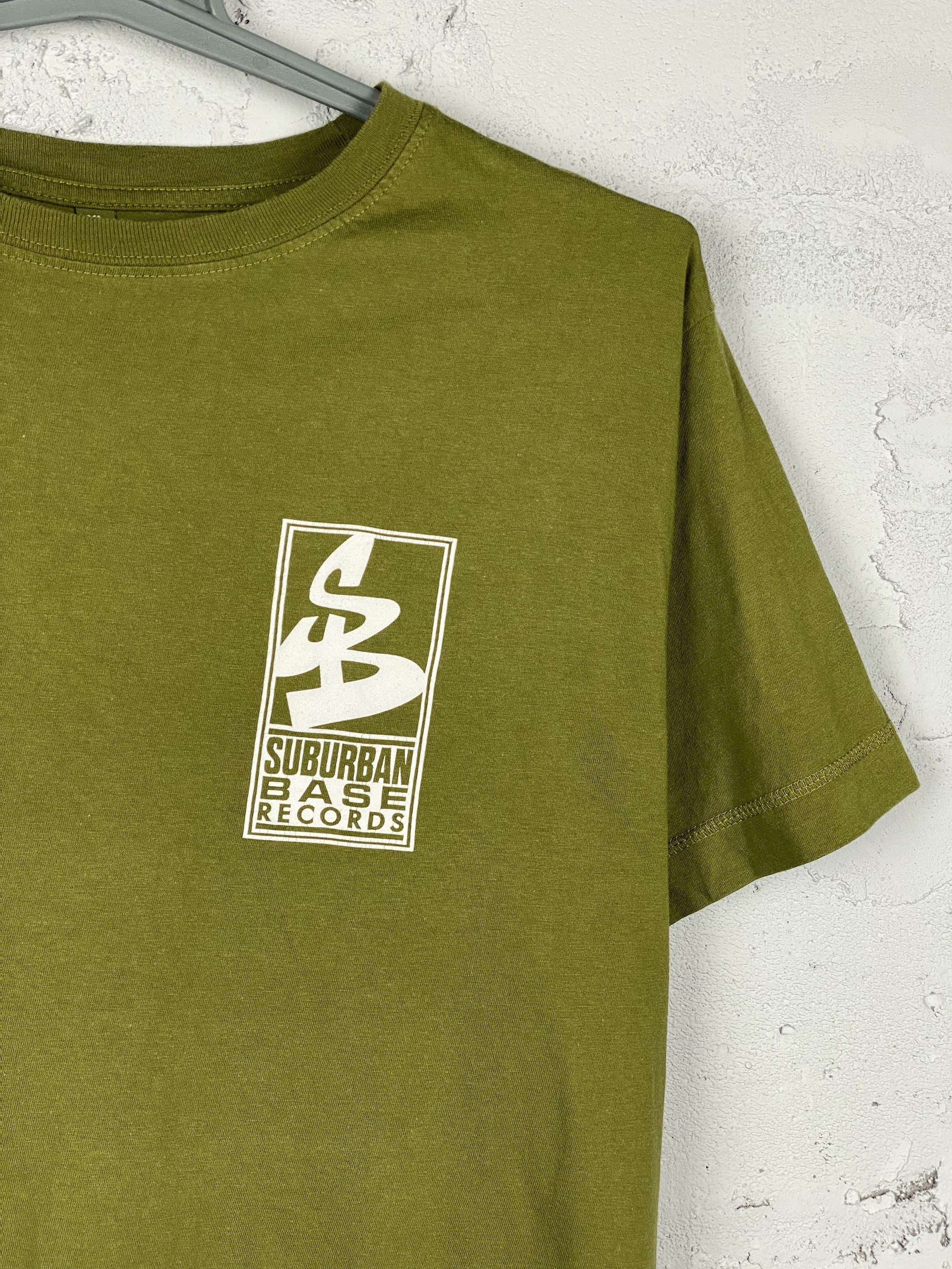 Band Tees × Rap Tees Vintage suburban base records DJ DMC 90s Techno T Shirt Size US XL / EU 56 / 4 - 4 Thumbnail
