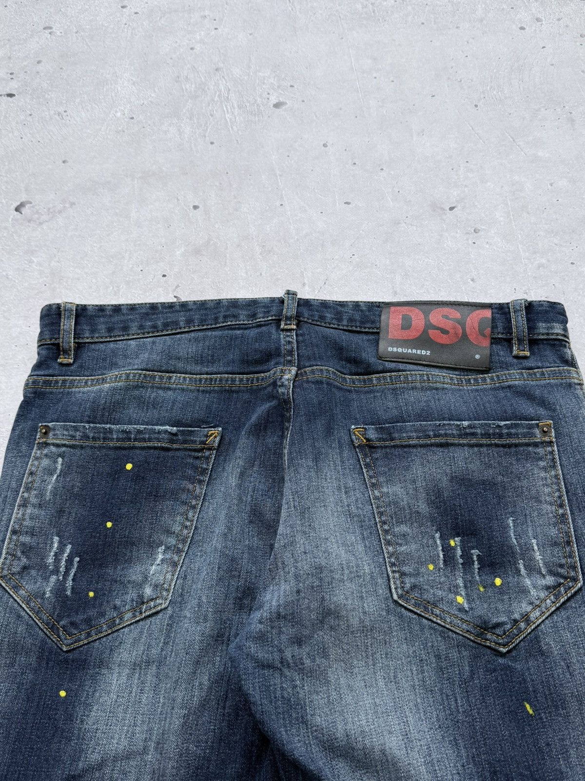 Dsquared2 Dsquared2 Washed Distressed Denim Jeans Amiri Style Size US 34 / EU 50 - 5 Thumbnail