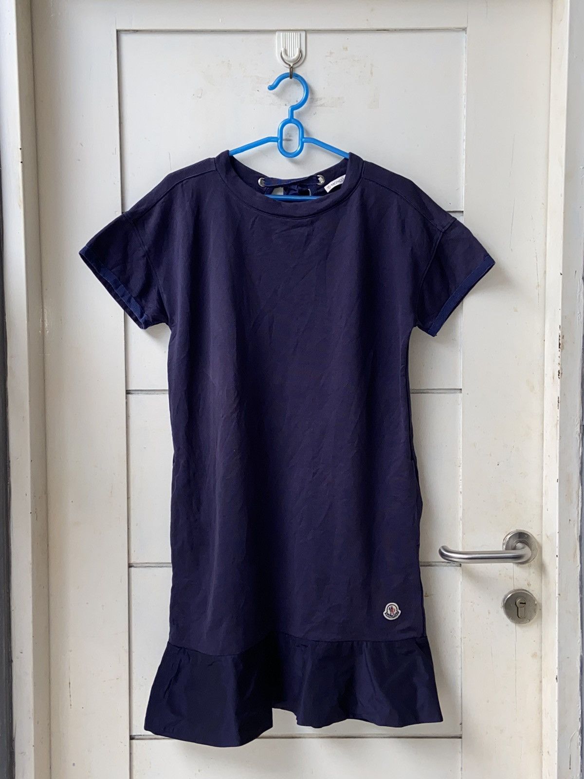 MONCLER Purple Midi Dress