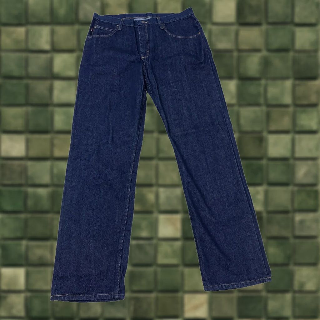 Red Kap Red Kap Jeans Denim Blue 36x32 100% Cotton Straight Leg Regular Mens Blue Jeans 36 Regular Inseam 32 Cotton Denim Solid Zip Mid Wash Mens Size US 36 / EU 52 - 1 Thumbnail