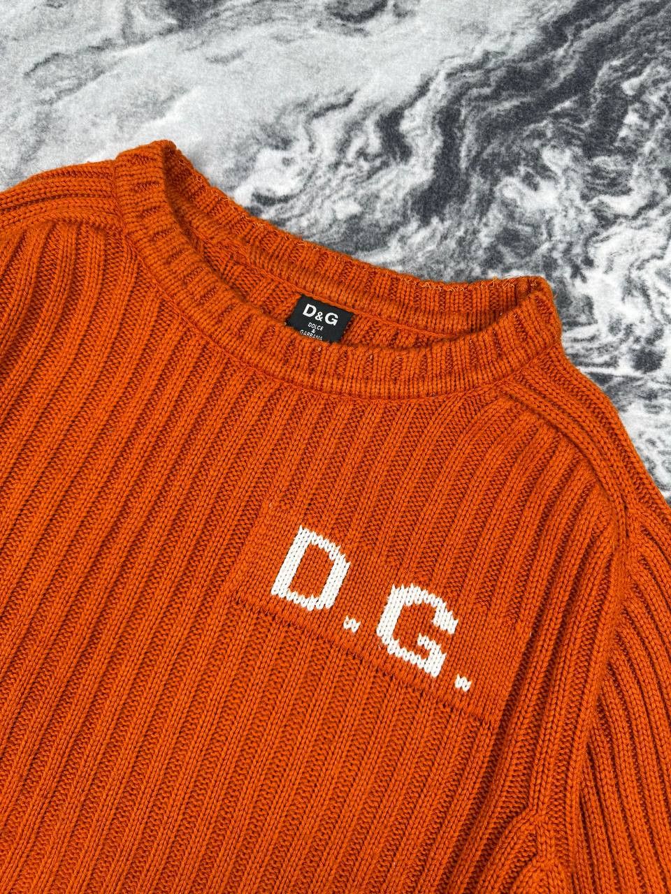 Dolce & Gabbana Vintage Dolce Gabbana Ribbed Knit Sweater 00s Size US XXL / EU 58 / 5 - 2 Thumbnail
