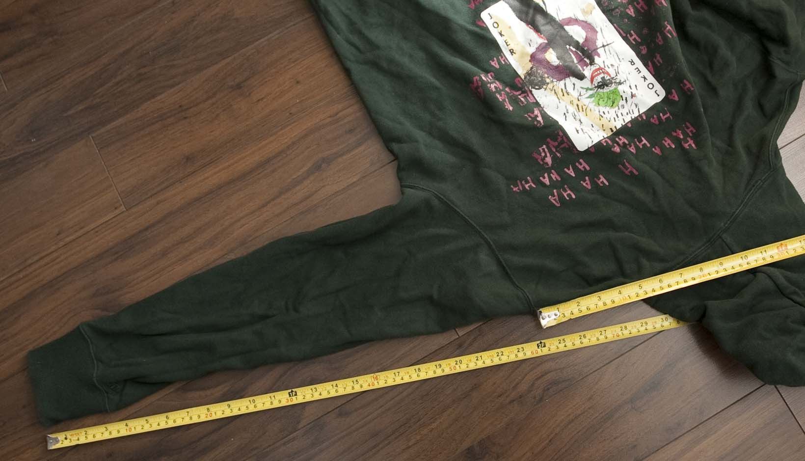 DC Comics × Jean-Michel Basquiat × Uniqlo Uniqlo x Basquiat x DC Comics Joker Hoodie Size M Green Size US M / EU 48-50 / 2 - 7 Thumbnail