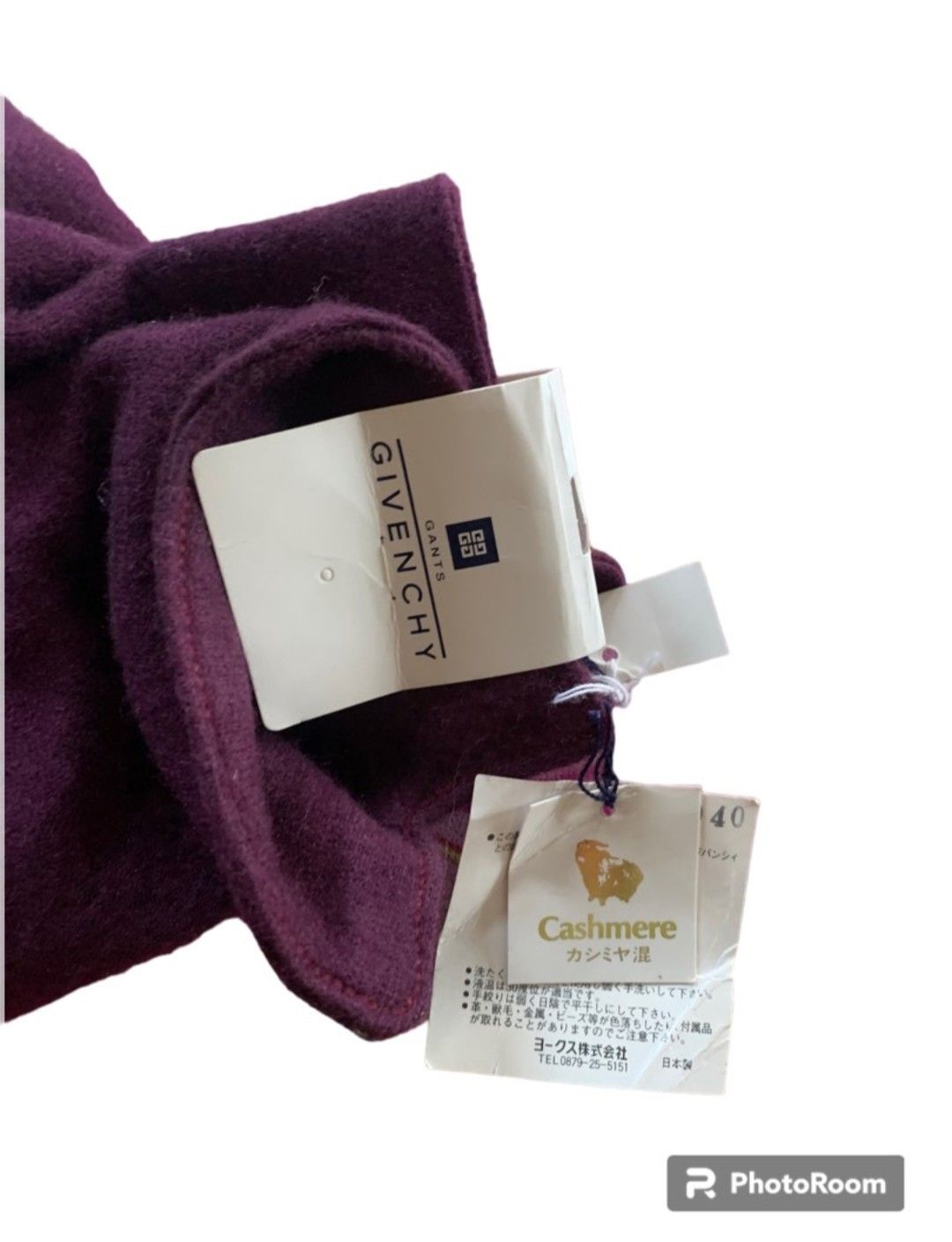 Givenchy Givenchy Gant Cashmere Glove Size ONE SIZE - 7 Thumbnail