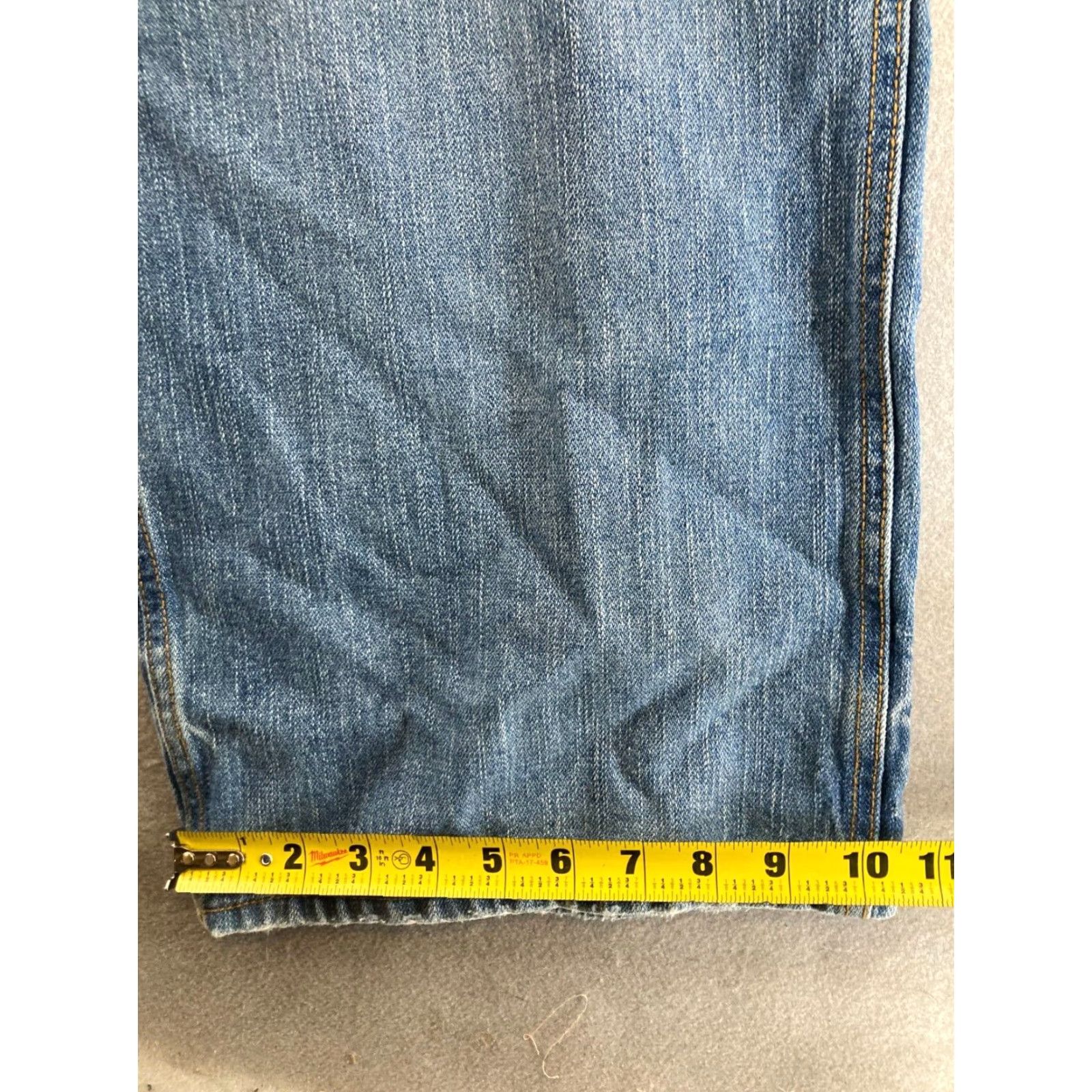 Vintage STATE PROPERTY Jeans 42 90s Vintage Relaxed Wide-Leg Denim Jeans Men 42 Blue 5-Pocket 90s Theme Mens Size US 42 / EU 58 - 4 Thumbnail