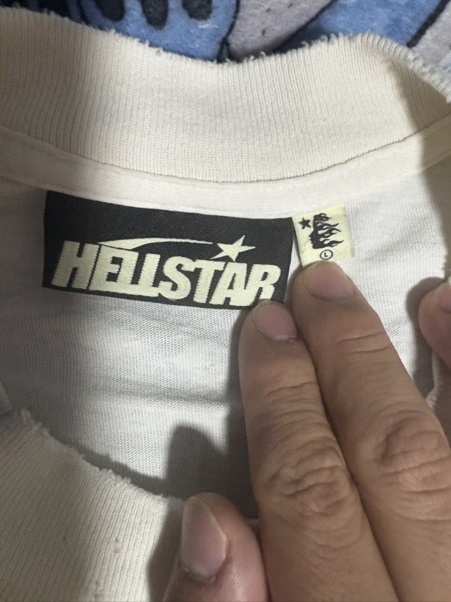 HELLSTAR white Hellstar Lord And Savior graphic t-shirt size large Size US L / EU 52-54 / 3 - 3 Thumbnail
