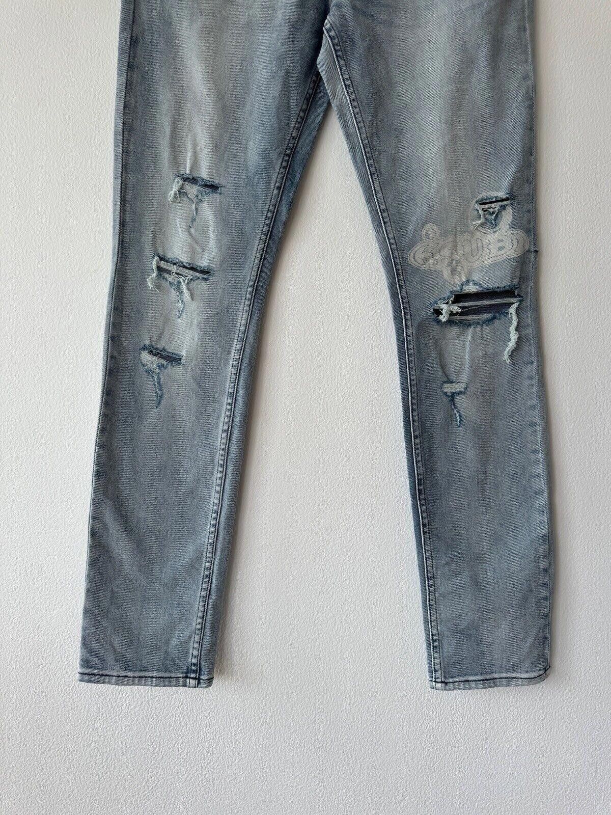 Ksubi Ksubi mens denim jean jeans chitch 32 blue philly pill Size US 32 / EU 48 - 3 Thumbnail