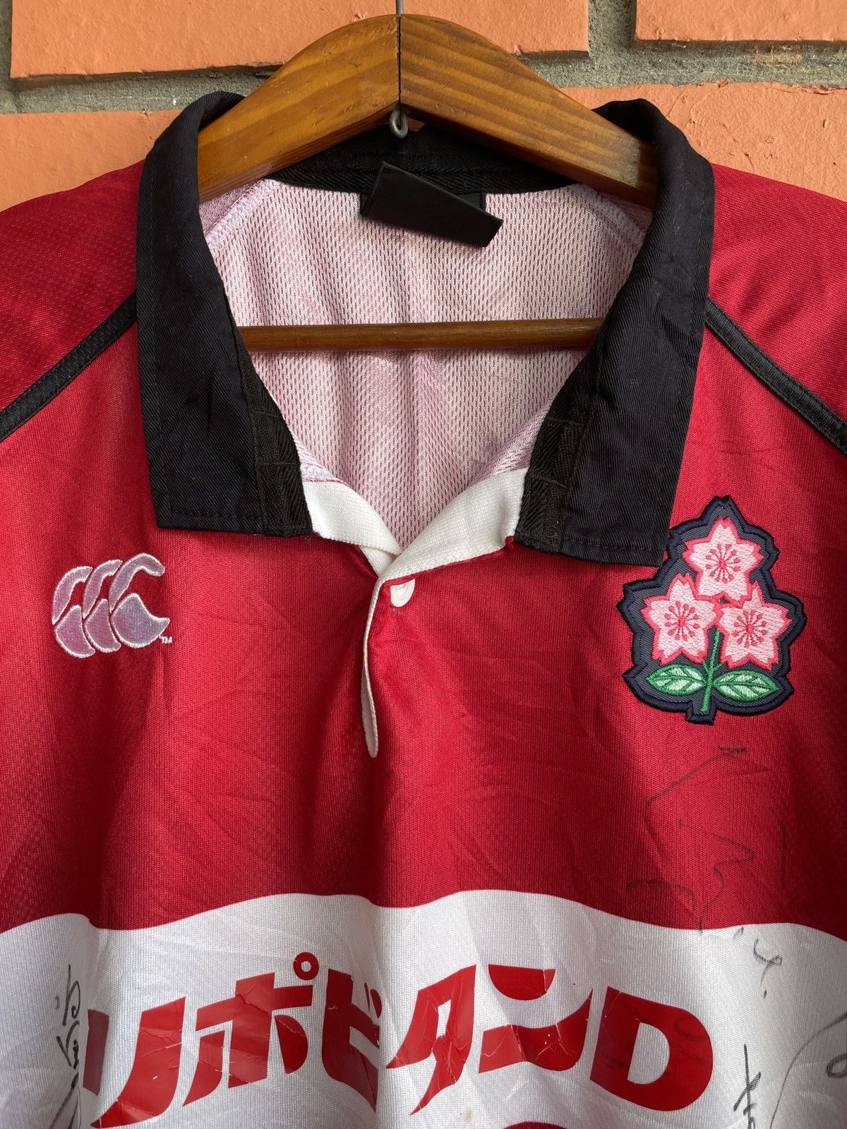 Canterbury of New Zealand Japan 2011 Rugby Canterbury Jersey 2XL Signed Collection Size US XXL / EU 58 / 5 - 8 Thumbnail