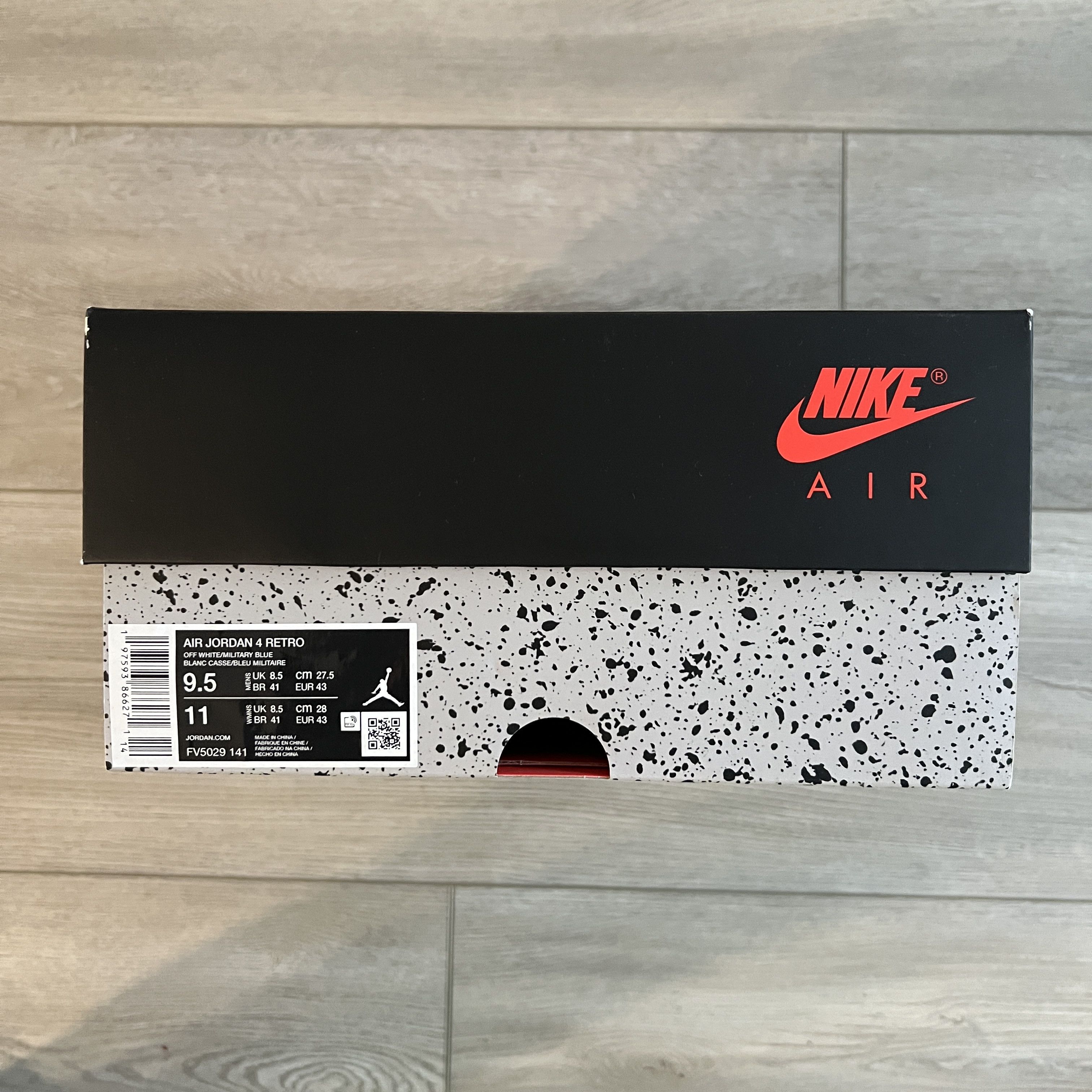 Jordan Brand Jordan Air Jordan 4 Retro Military Blue FV5029-141 Size US 9.5 / EU 42-43 - 2 Thumbnail
