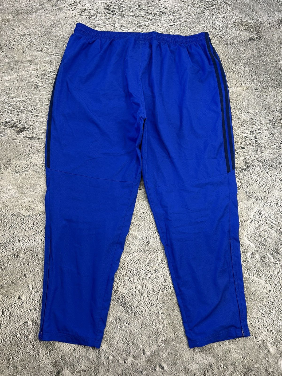 Adidas × Vintage Adidas Schalke 04 vintage blue nylon track pants baggy Size US 36 / EU 52 - 6 Thumbnail