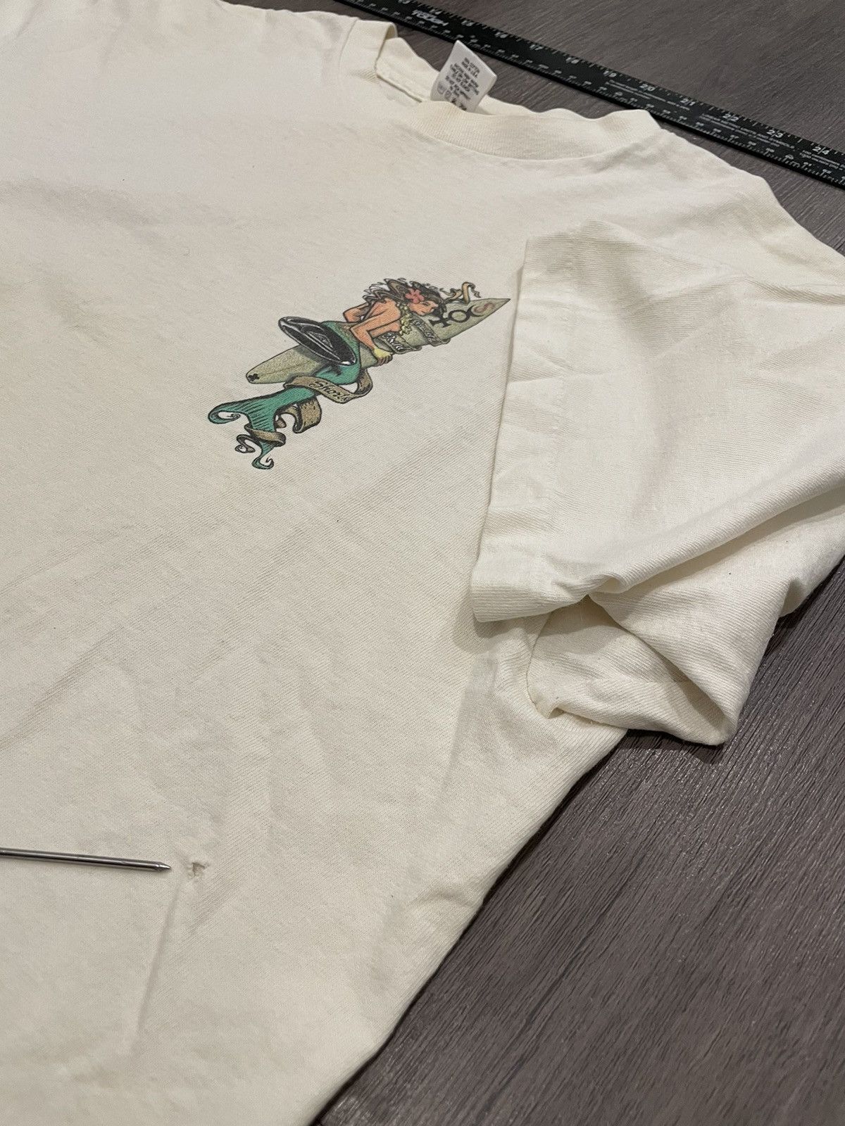 Quiksilver × Vintage Vintage 90’s Quiksilver “Mermaid” Graphic T-shirt (Sz.L) Size US L / EU 52-54 / 3 - 4 Thumbnail