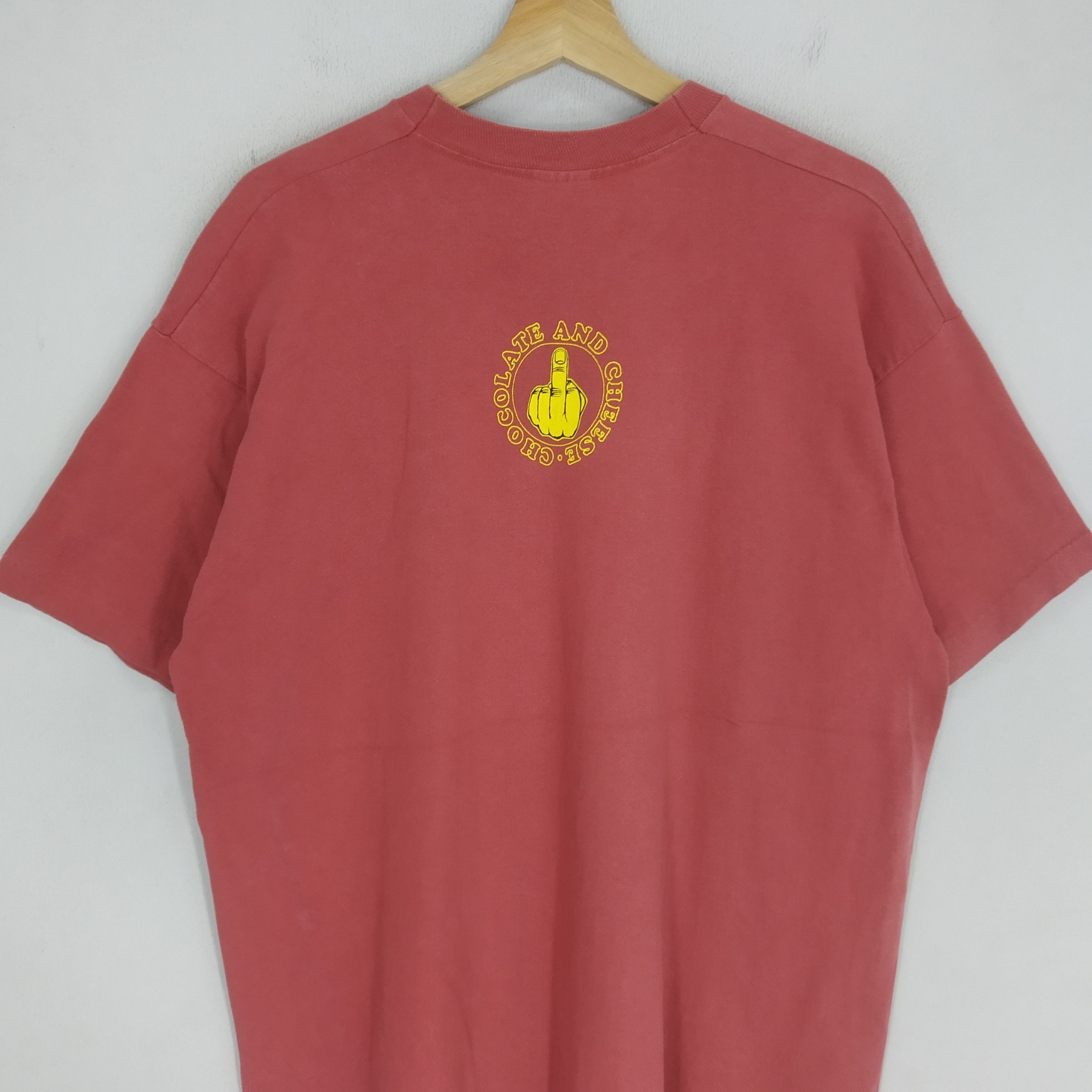 Band Tees × Vintage Vintage 90's Ween American Rock Chocolate And Cheese Album Size US XL / EU 56 / 4 - 4 Thumbnail