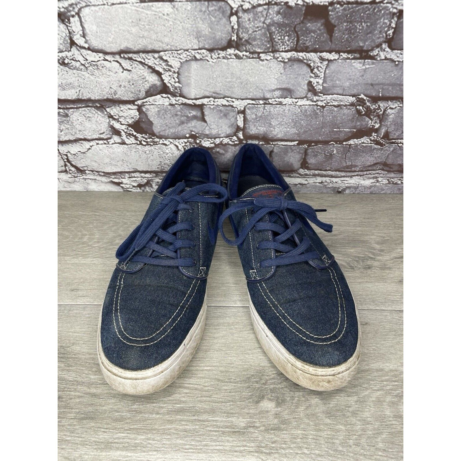 Nike Nike Janoski Stefan SB Zoom Blue Denim Skateboarding Shoes M Size US 10.5 / EU 43-44 - 2 Thumbnail