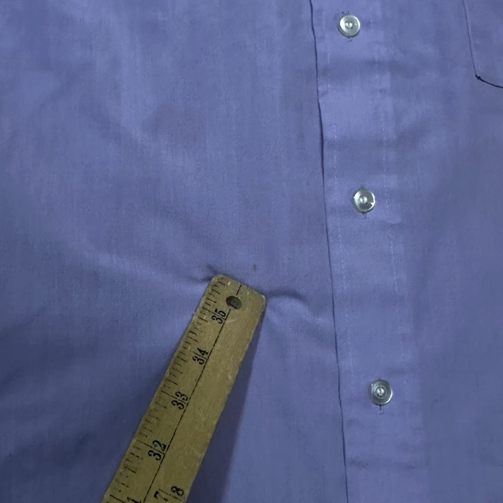 Sears VTG Sears Mens Button Shirt Store Medium Purple Made In Japan Size US M / EU 48-50 / 2 - 4 Thumbnail
