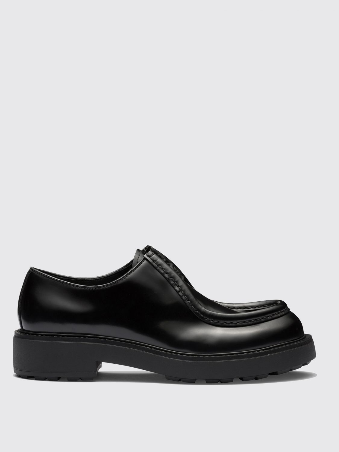 image of Prada Brogue Shoes Men Black (Size 11)