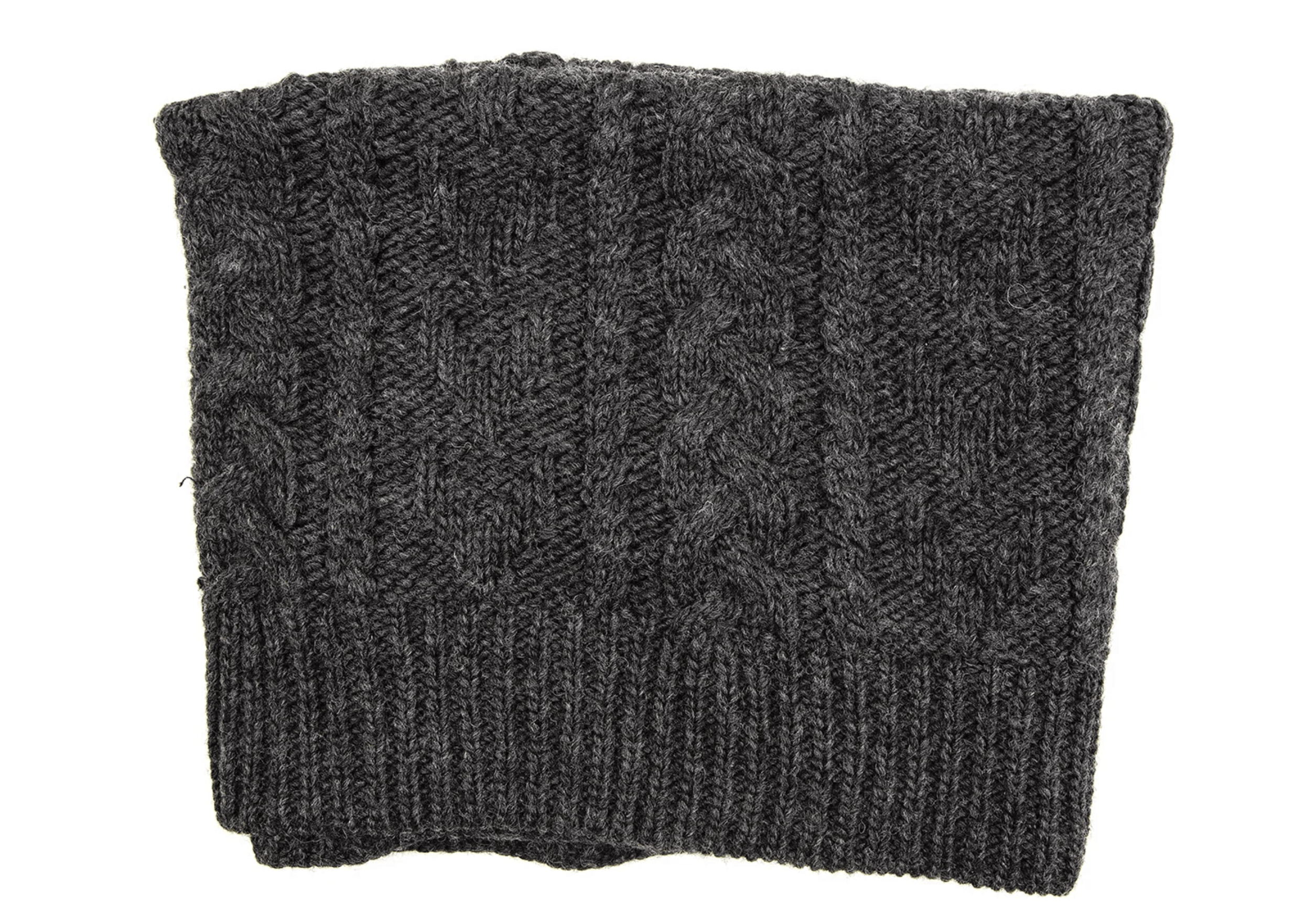 Yohji Yamamoto Yohji Yamamoto Y's - Wool Cable Knit Neck Warmers Scarf Size ONE SIZE - 4 Thumbnail