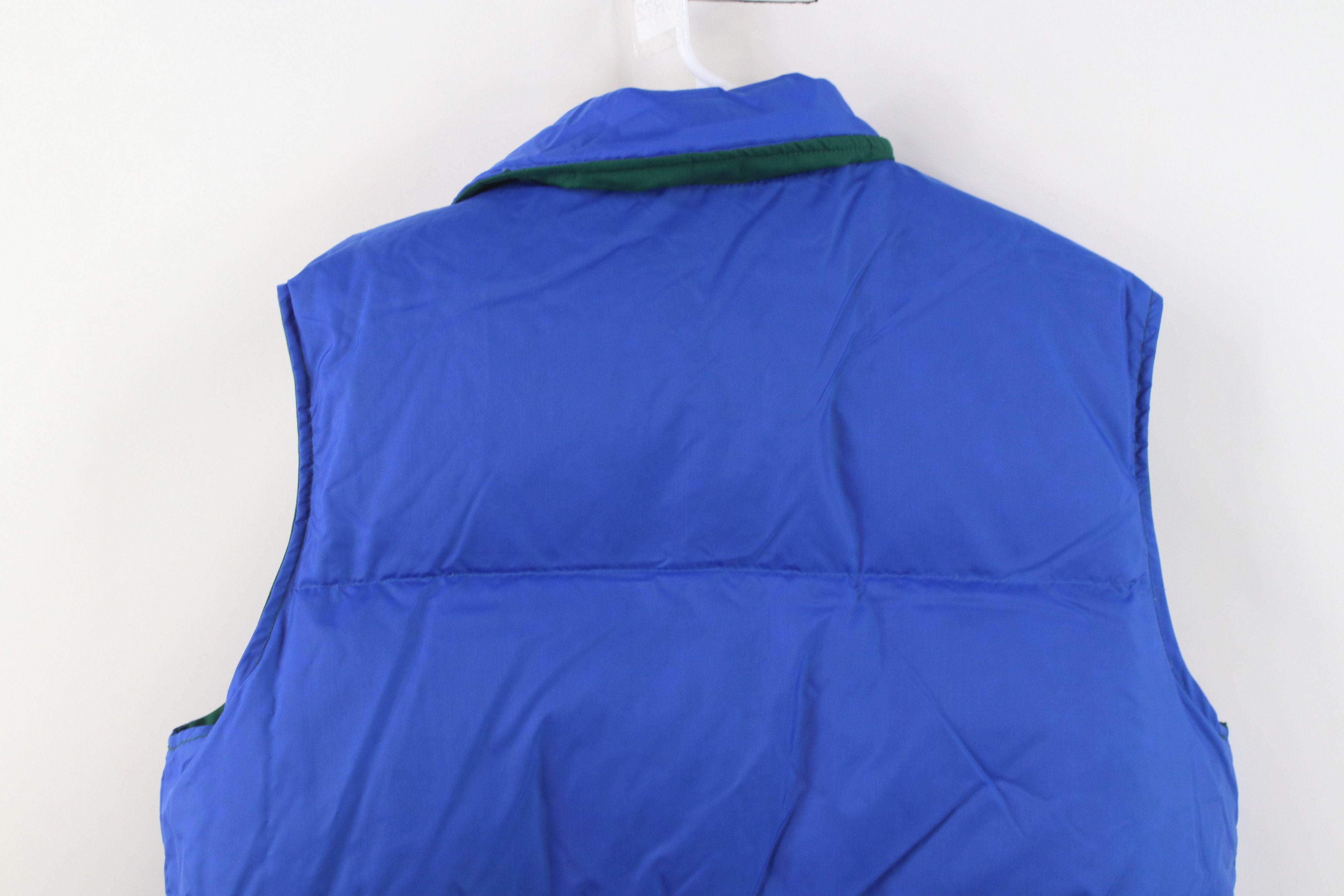 Vintage Vintage 70s Streetwear Reversible Down Puffer Vest Jacket Size US L / EU 52-54 / 3 - 14 Thumbnail