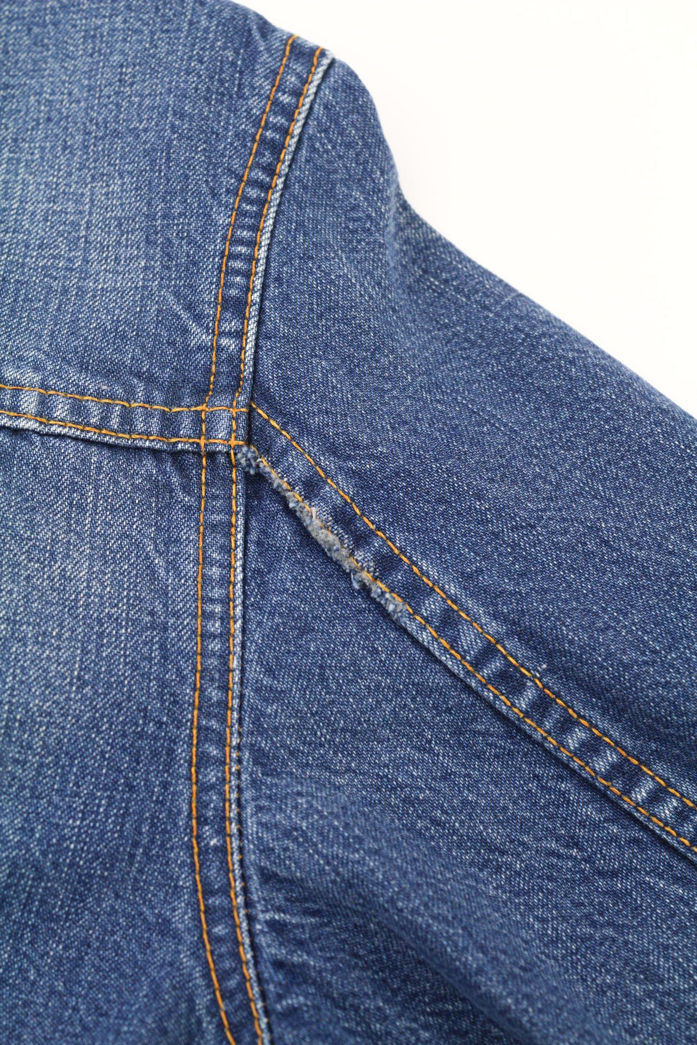 Nudie Jeans TERRY WORN IN S Blue Faded Cotton Unlined Jacket 80779 Size US S / EU 44-46 / 1 - 8 Thumbnail