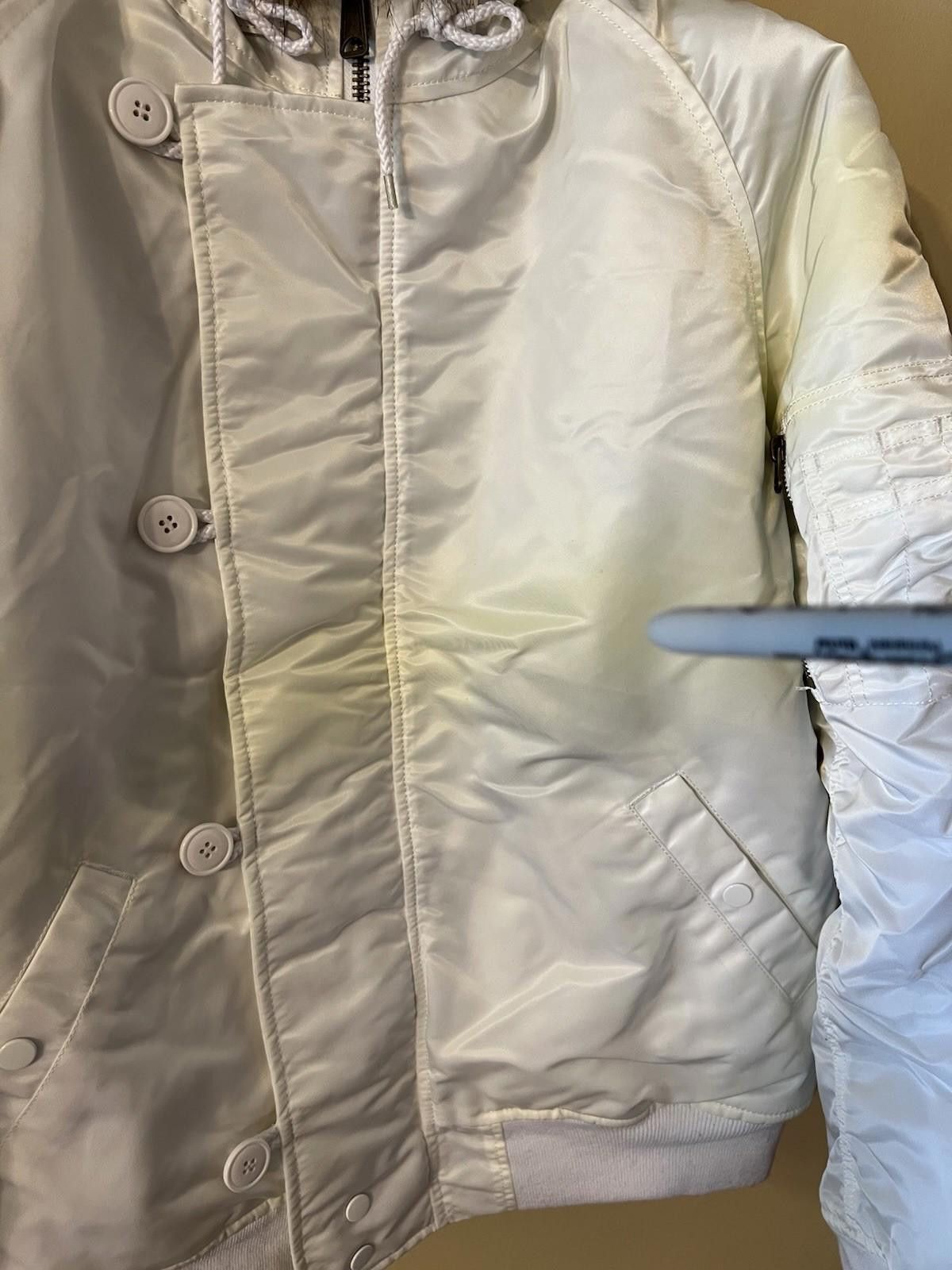 Supreme FW14 SUPREME FLIGHT SATIN N-2B Parka Jacket White L Size US L / EU 52-54 / 3 - 3 Thumbnail