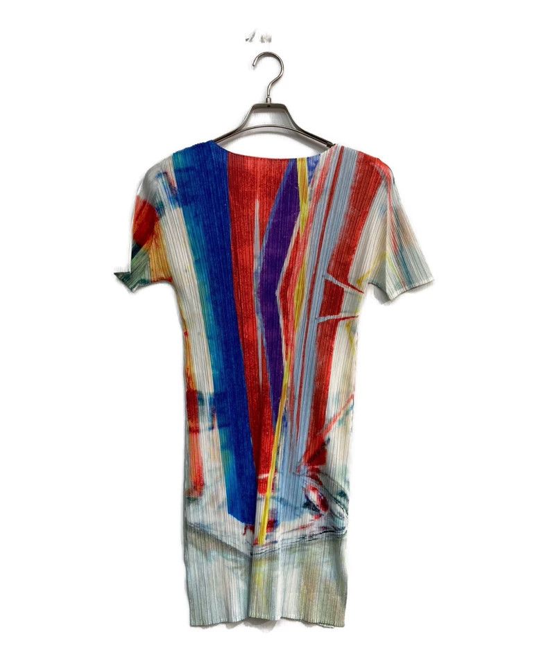 Issey Miyake Issey Miyake size:3 Flowing pigment short dress Size S / US 4 / IT 40 - 2 Thumbnail