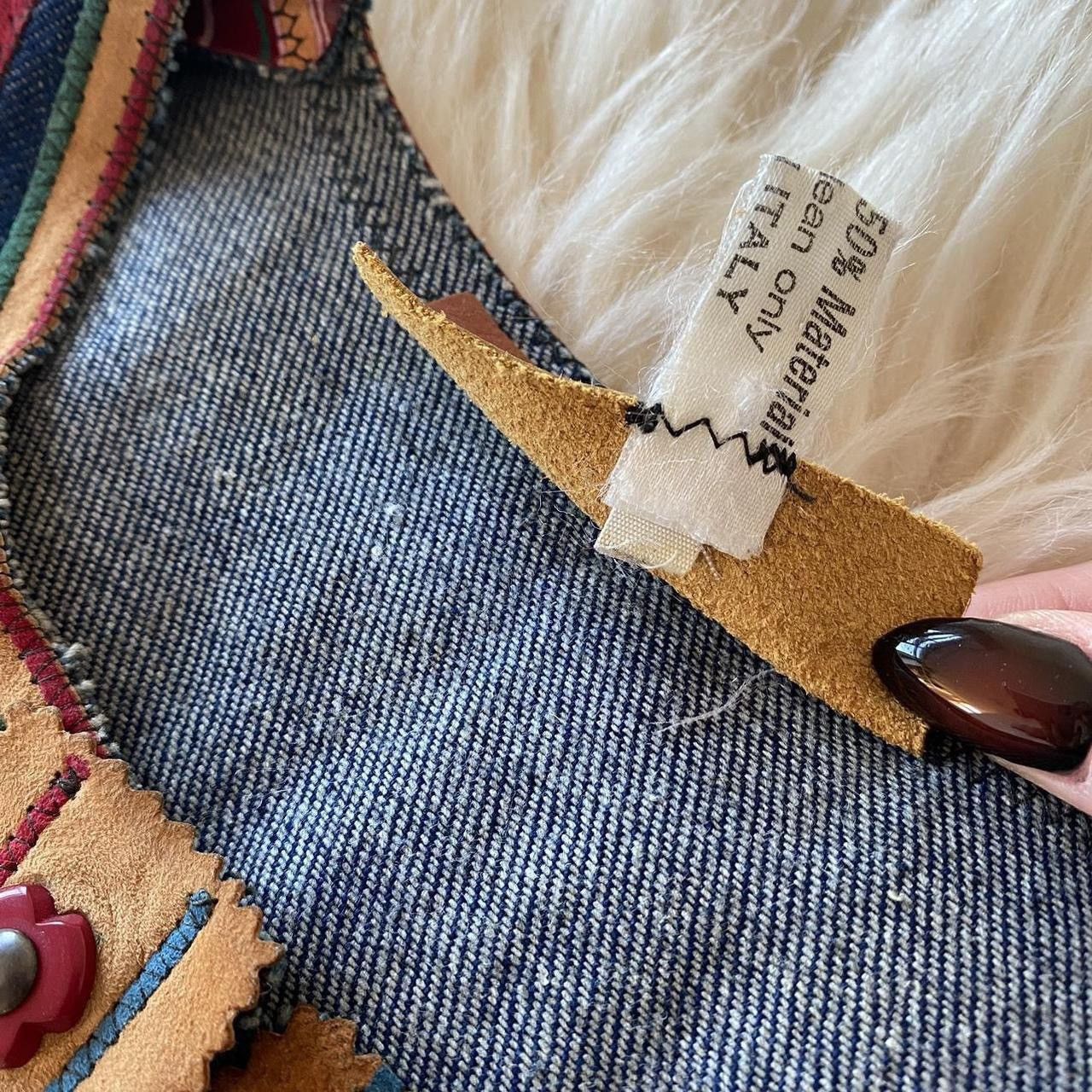 Roberto Cavalli 70s vintage Roberto Cavalli Americana style denim vest Size S / US 4 / IT 40 - 6 Thumbnail