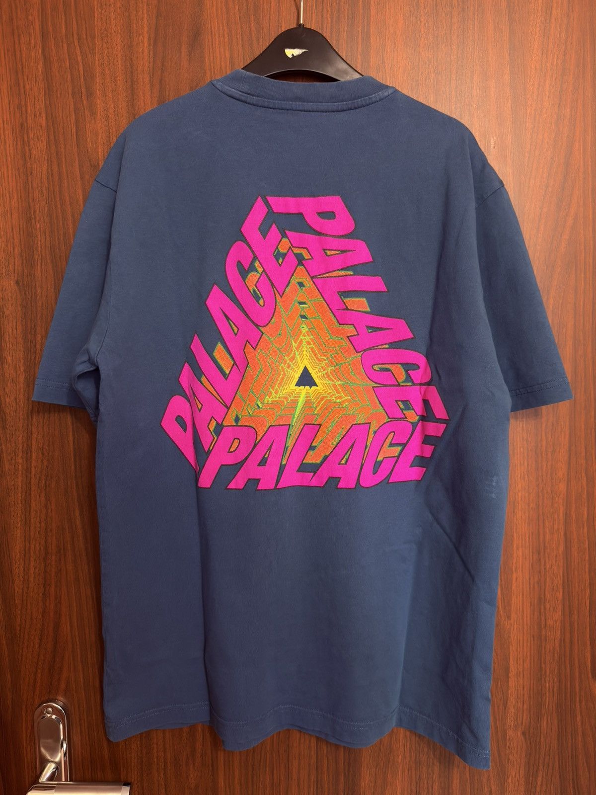 Palace Palace P3 Bare Times blue t-shirt Size US L / EU 52-54 / 3 - 3 Thumbnail