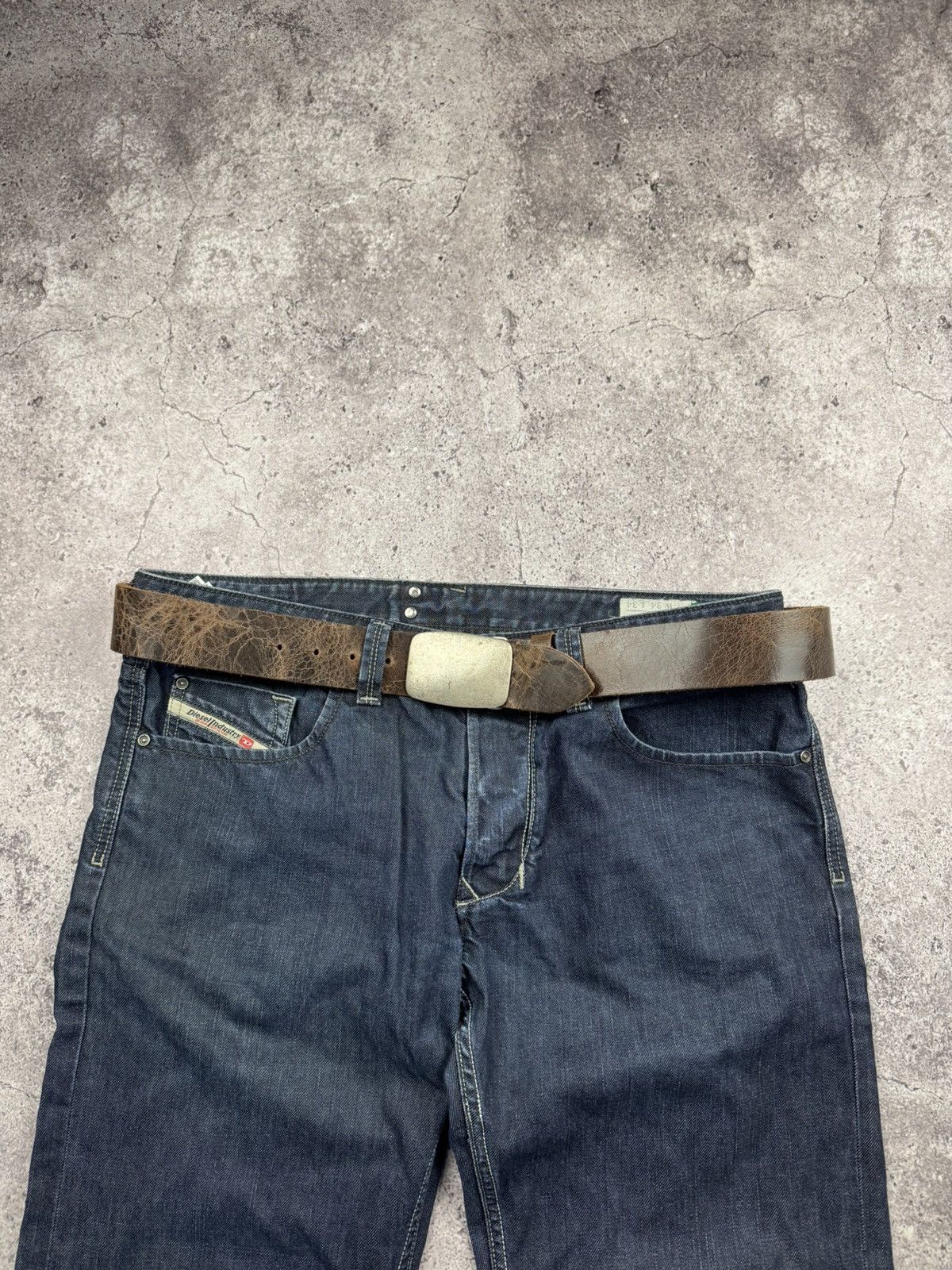 Japanese Brand 00’s NUMBER NINE STYLE METAL LEATHER RARE Y2K BELT VINTAGE Size ONE SIZE - 1 Thumbnail
