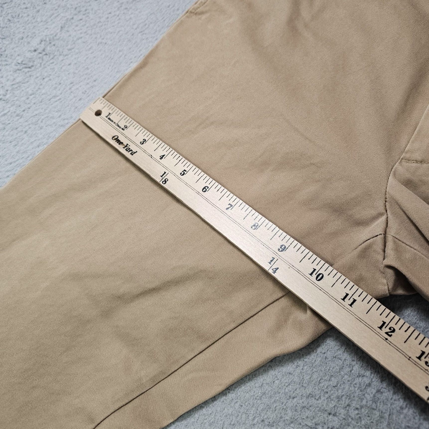 J.Crew J.Crew Chino Pants Mens 32X32 Flat Front Classic Fit Cotton Twill Khaki Brown Casual Pants Mens Regular 32” Waist 32” Inseam Size US 32 / EU 48 - 7 Thumbnail