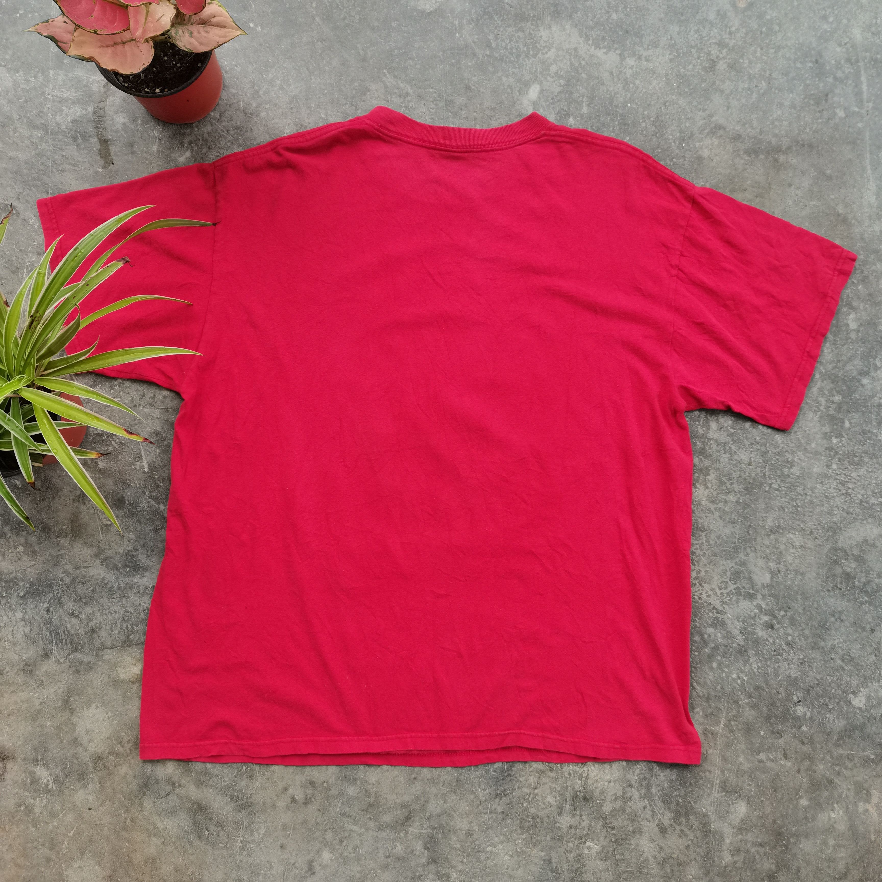 Anvil × Harley Davidson × Vintage Vintage 90s HARLEY DAVIDSON Red Tee Size XL Size US XL / EU 56 / 4 - 5 Thumbnail
