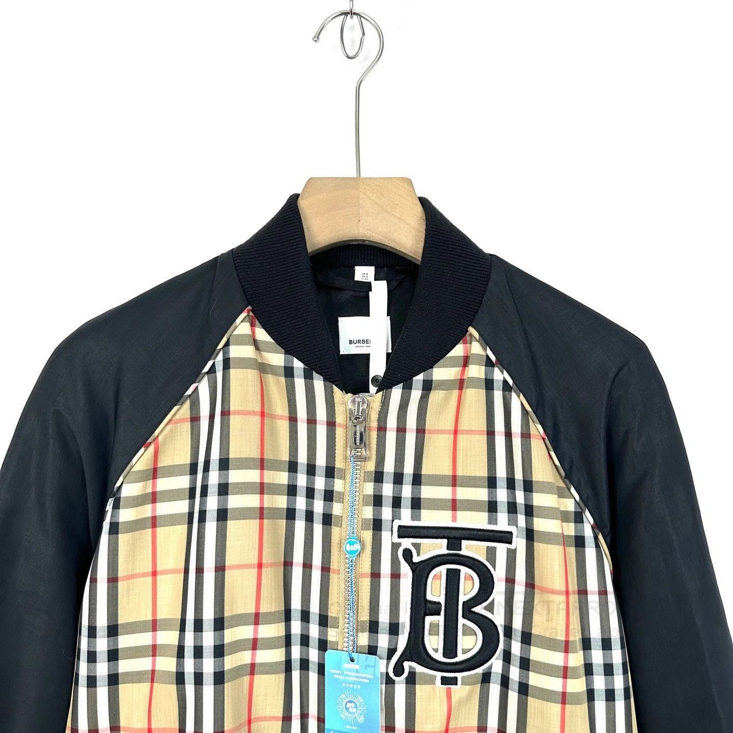 Burberry Burberry TB Logo Check Patchwork Jacket. Size XS / US 0-2 / IT 36-38 - 3 Thumbnail