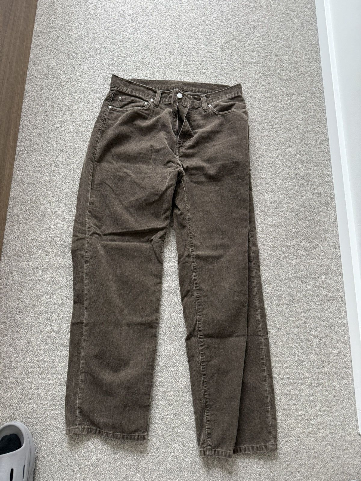 Carhartt WIP aaron corduroy pant sz 33
