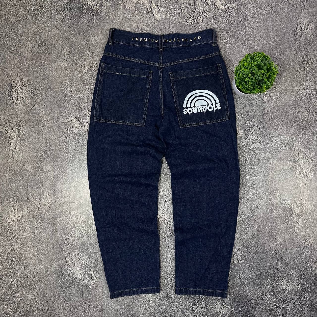 Southpole New With Tag SouthPole Mens SK& Baggy Straight Jeans Sz 32 Size US 32 / EU 48 - 1 Thumbnail