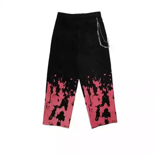 Japanese Brand × Jean Streetwear print jeans Size US 32 / EU 48 - 4 Thumbnail