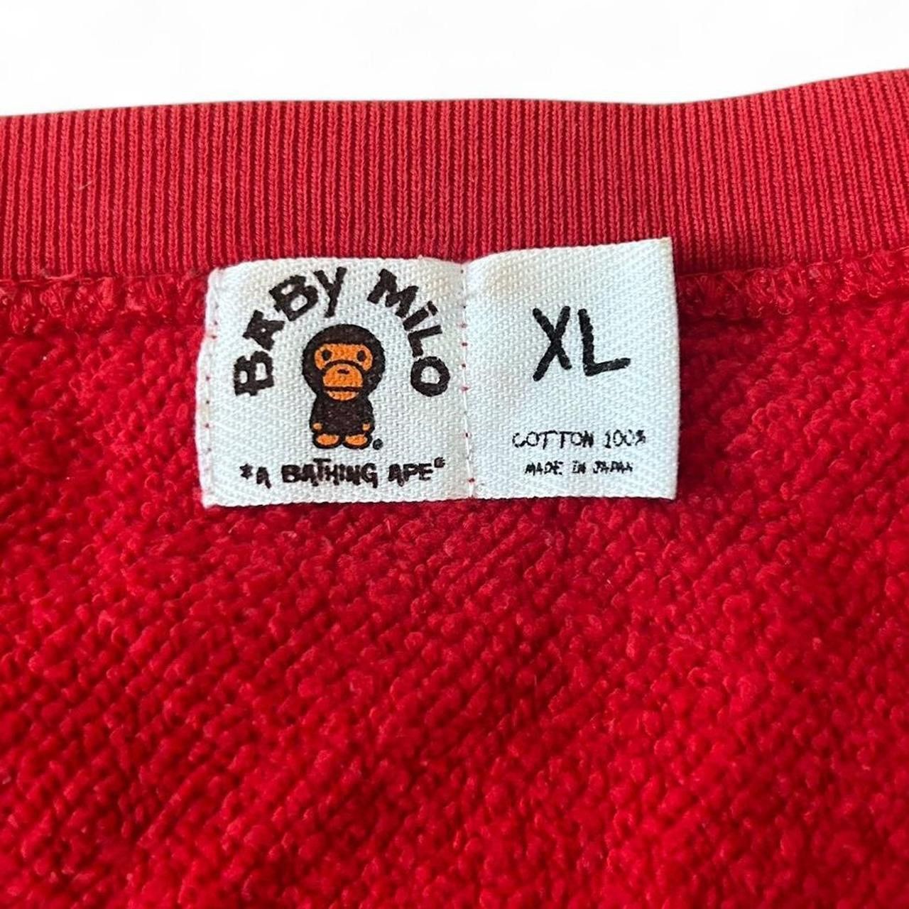 Bape × Vintage 2005 Red Baby Lisa Bape Crewneck Size US XL / EU 56 / 4 - 4 Thumbnail