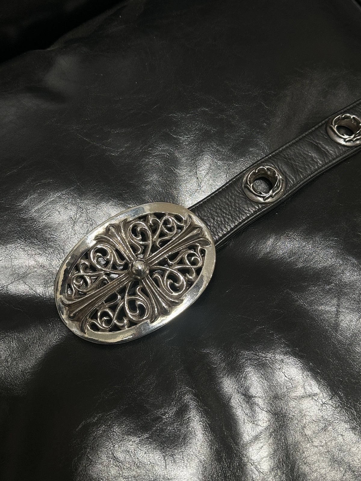 Chrome Hearts Chrome Hearts XL ‘Oval’ 4.5 in. Belt Buckle Size ONE SIZE - 8 Thumbnail