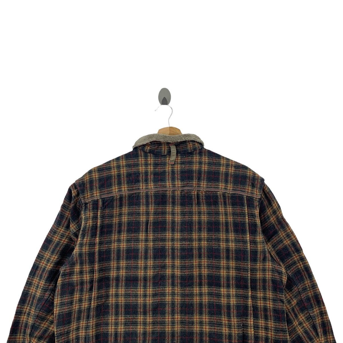 Designer Vintage BALL Italian Designer Checkered Wool Bomber Jacket Size US M / EU 48-50 / 2 - 5 Thumbnail