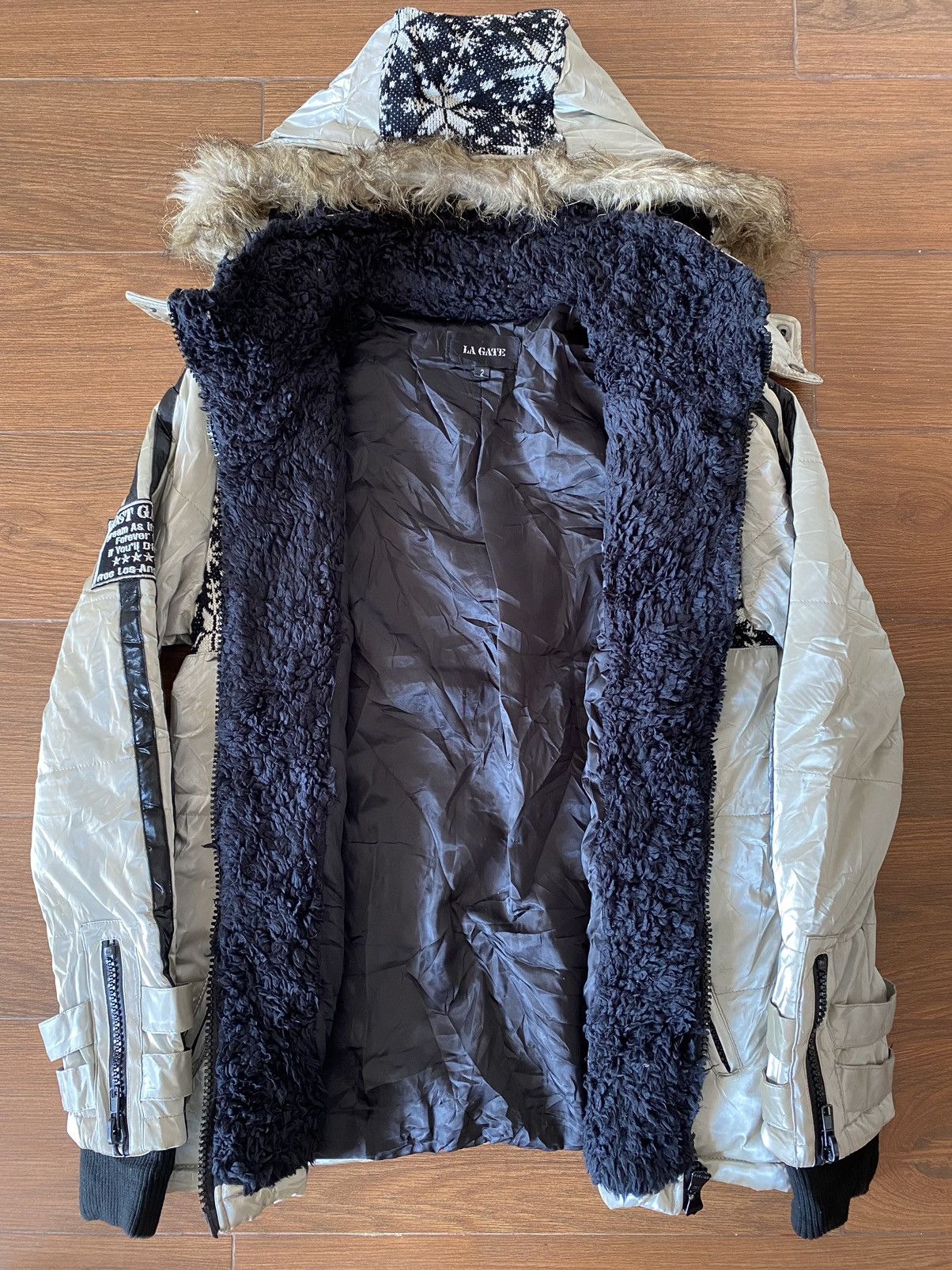 GOSTAR DE FUGA × If Six Was Nine × Le Grande Bleu (L.G.B.) Japanese La Gate Puffer Jacket Lgbstyle Size US M / EU 48-50 / 2 - 14 Thumbnail