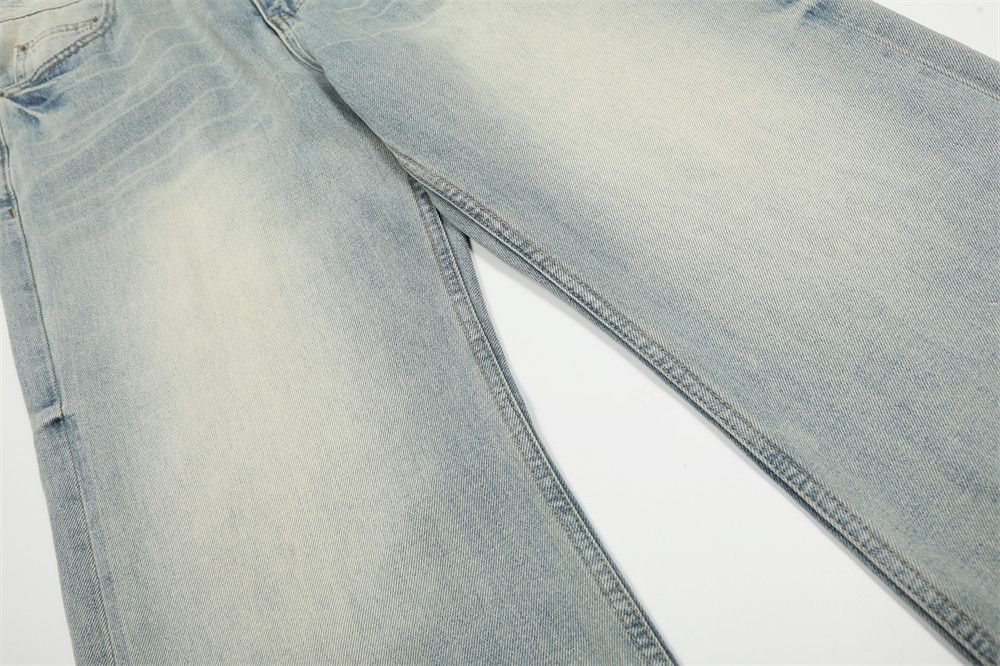 Vintage Men's American street washed distressed jeans Size US 34 / EU 50 - 4 Thumbnail