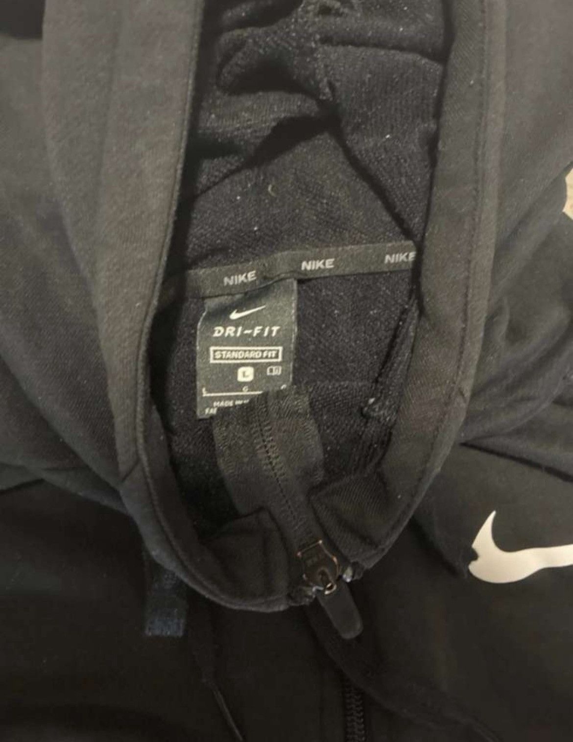 Nike Nike zip up Black L Size US L / EU 52-54 / 3 - 4 Thumbnail
