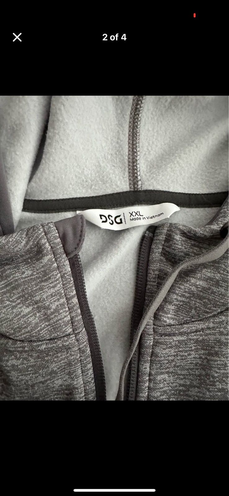 Other Men’s XXL DSG 1/4 zip Hoodie Size US XXL / EU 58 / 5 - 2 Thumbnail