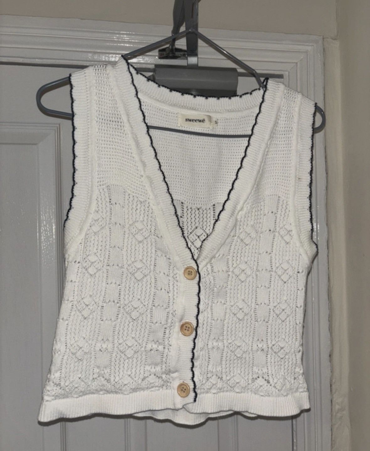 Other Sweewe knit crochet vest Size S / US 4 / IT 40 - 1 Thumbnail