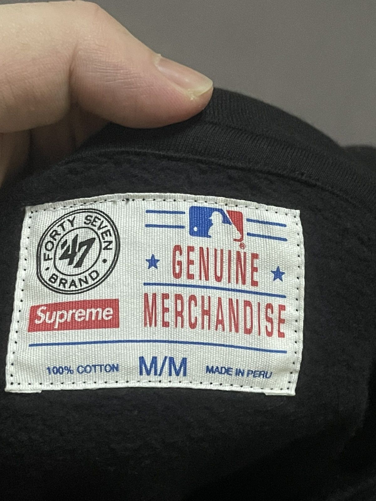 Supreme Supreme ss15 yankees hooded sweatershirt black new Size US M / EU 48-50 / 2 - 9 Thumbnail